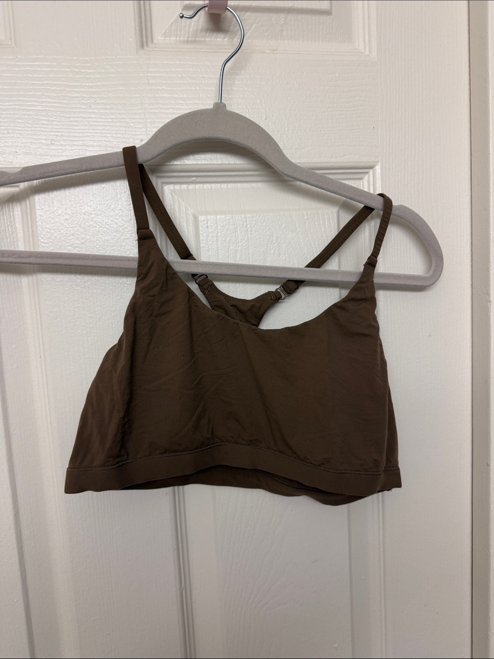 Skims Brown Bralette - Soft Everyday Comfort